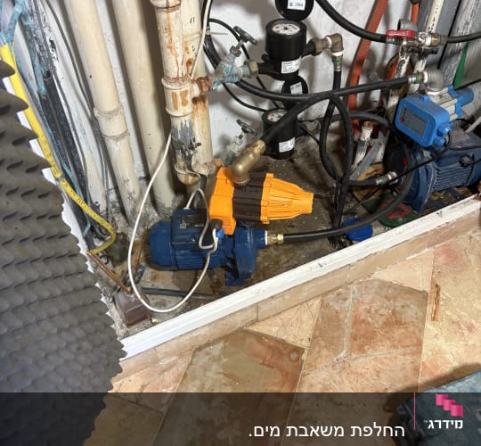 מערכת צינורות ומשאבות בתחום האינסטלציה